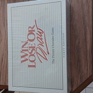 Win Lose or Draw Party Edition Game, factory sealed